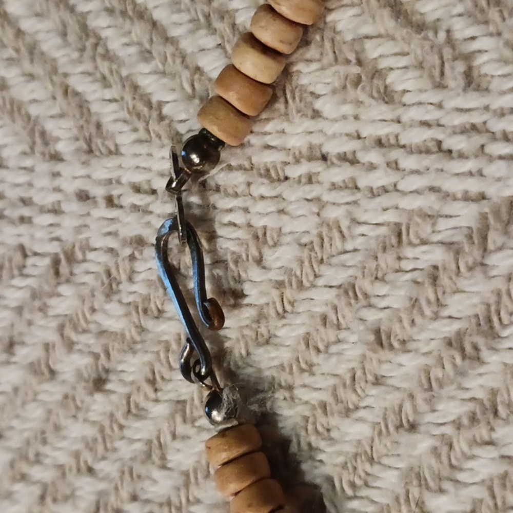 Boho Statement Necklace With Multi Colored And Sh… - image 3